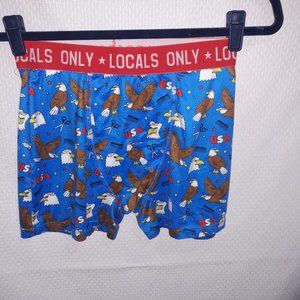 Locals Only Bald Eagle Boxer Briefs - Mens